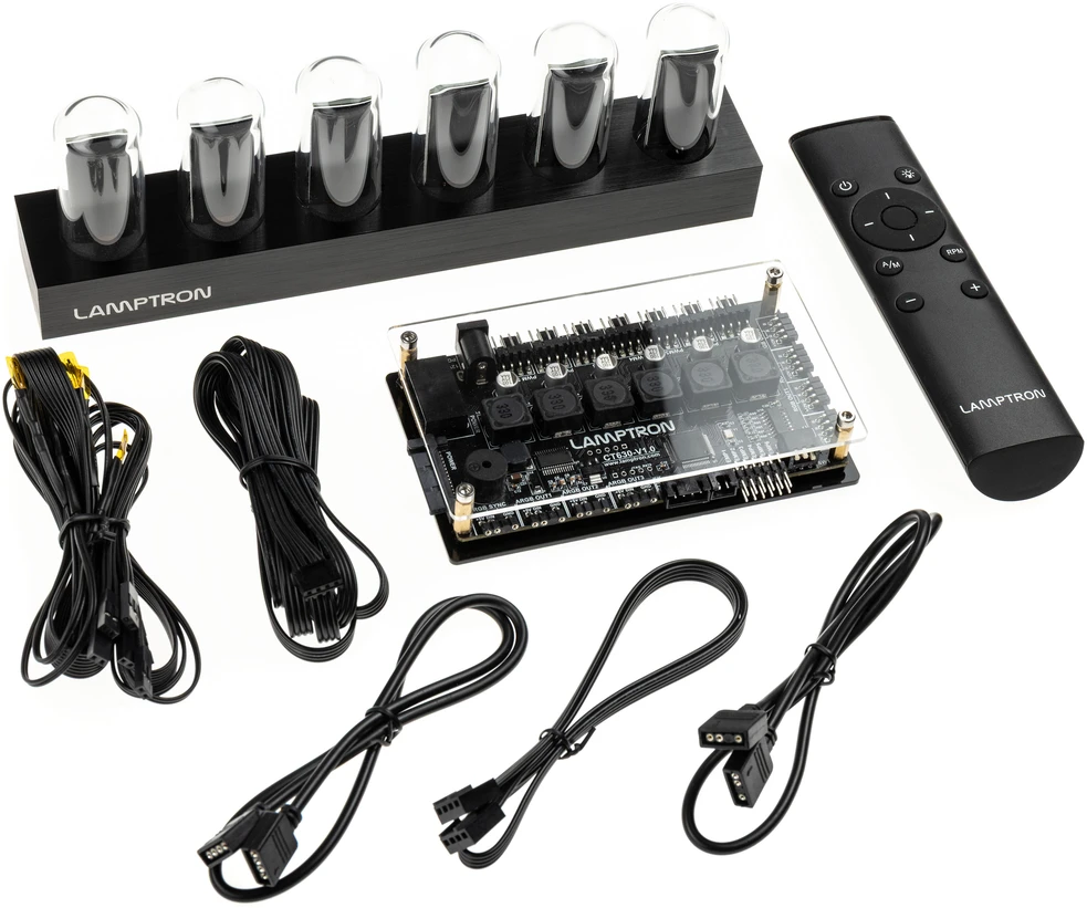 Lamptron CT625 All-In-One Controller, 6x IPS – juodos spalvos