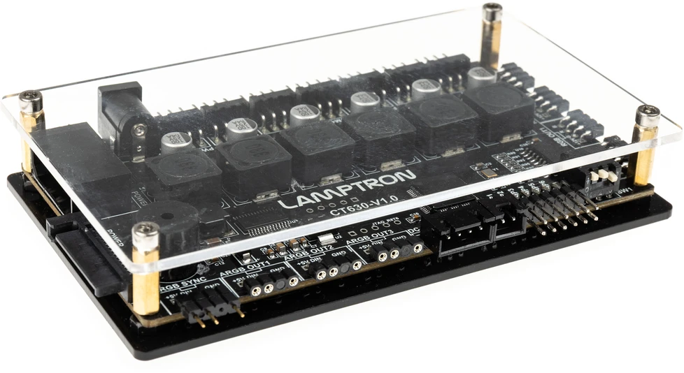 Lamptron CT630 Auto-Controller, PWM, ARGB – juodos spalvos