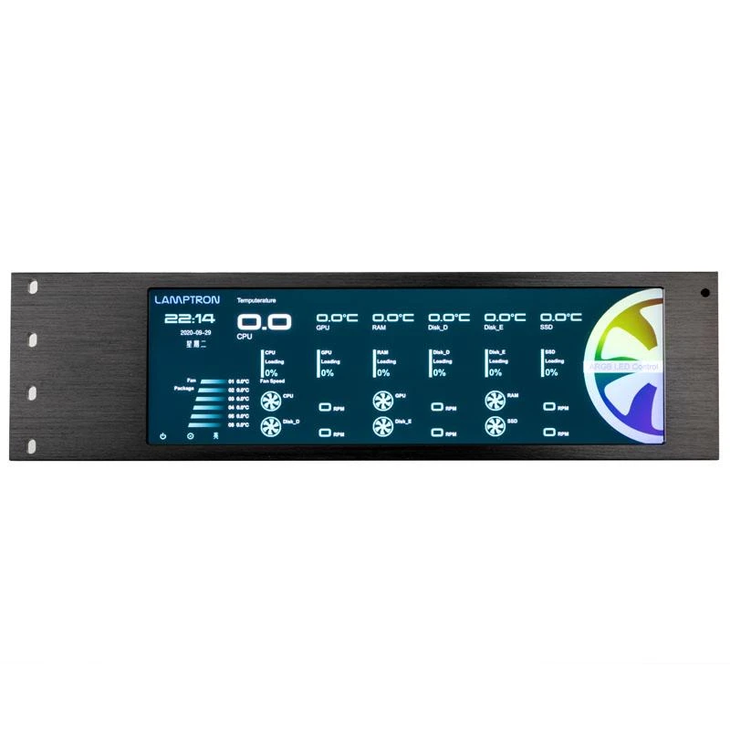 Lamptron CU135 valdiklis su aktyviu LCD ekranu