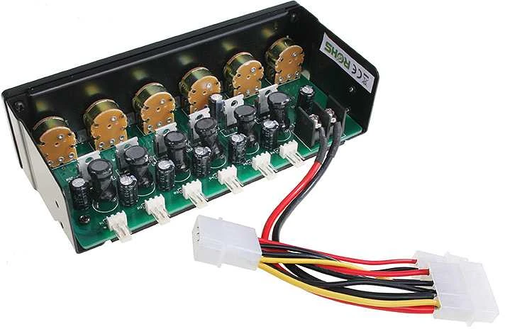 Lamptron FC2 Fan Controller 5,25″ – juodos spalvos