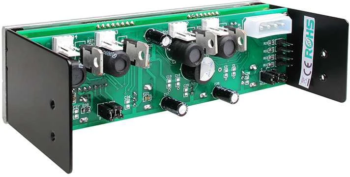 Lamptron FC5 V2 Fan Controller 5,25'' - sidabrinė