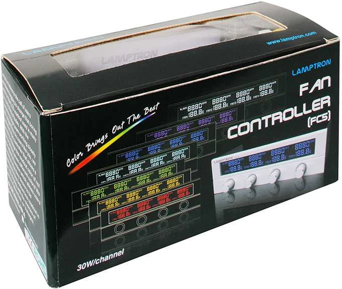 Lamptron FC5 V2 Fan Controller 5,25'' - sidabrinė