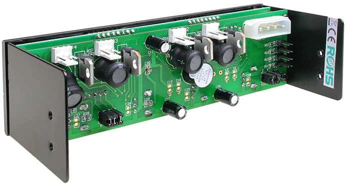 Lamptron FC5 V2 Lüftersteuerung 5,25″ – juodos spalvos