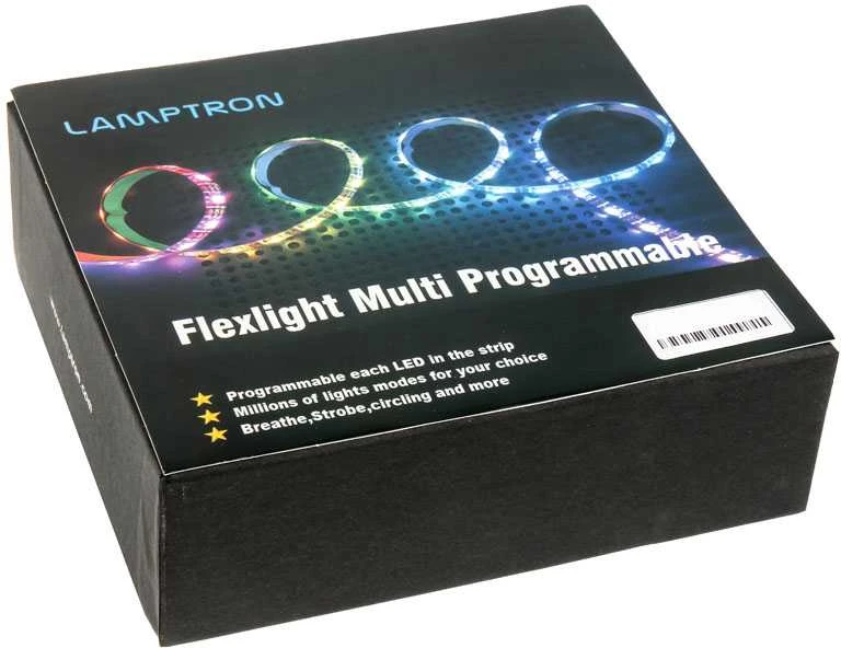 Klaviatūra Lamptron FlexLight Multi Programuojami RGB šviesos diodai, infraraudonųjų spindulių nuotolinio valdymo pultas - 8,5m