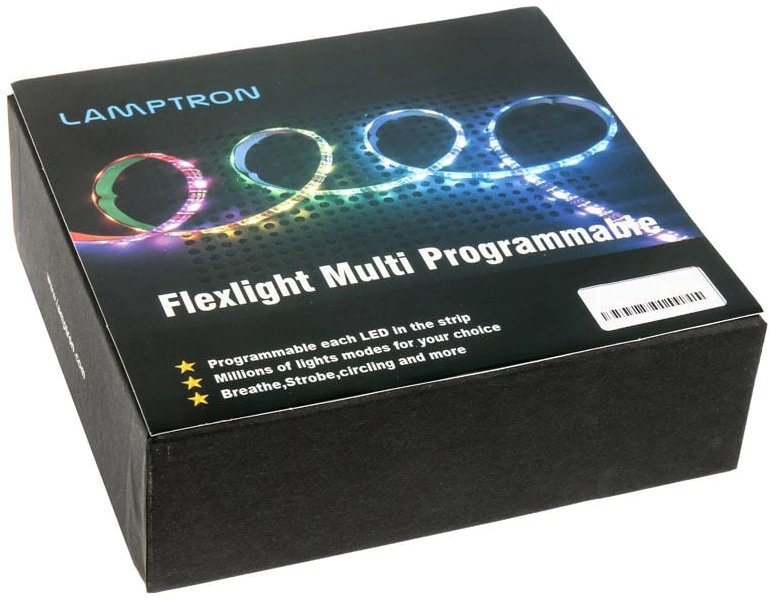 Klaviatūra Lamptron FlexLight Multi Programuojami RGB šviesos diodai, infraraudonųjų spindulių nuotolinio valdymo pultas - 8,5m