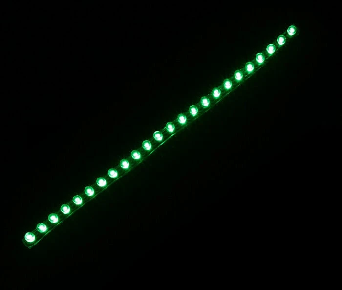 Lamptron FlexLight Standard – 24 LEDs – venom žalias