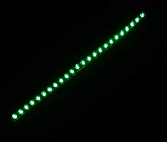 Lamptron FlexLight Standard – 24 LEDs – venom žalias