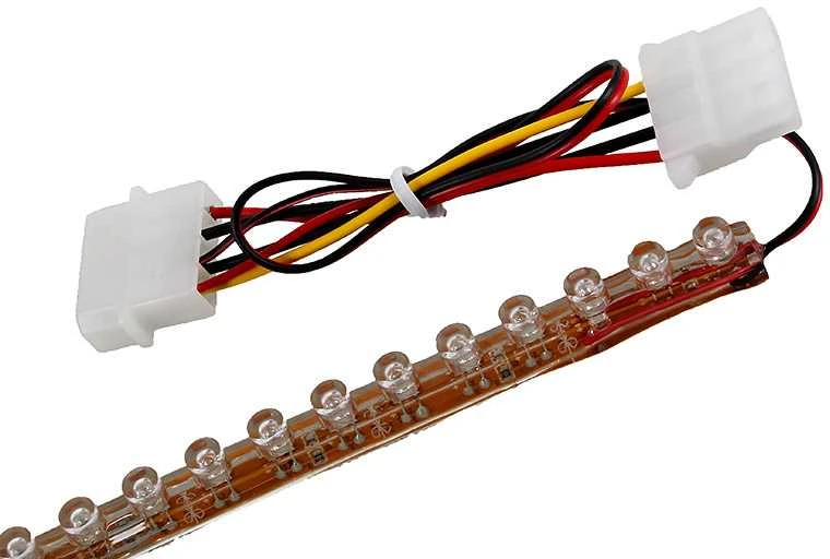 „Lamptron FlexLight Standard“ – 60 šviesos diodų – raudona