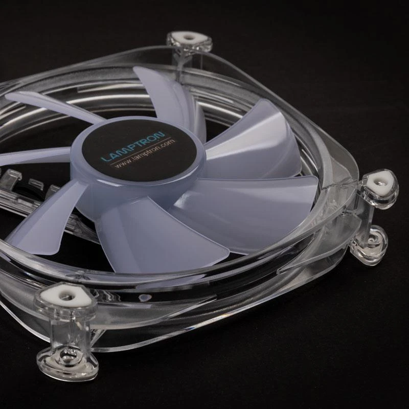 Lamptron Icecloud+ ARGB 120 Triple PWM korpuso ventiliatorius Kit – skaidrus