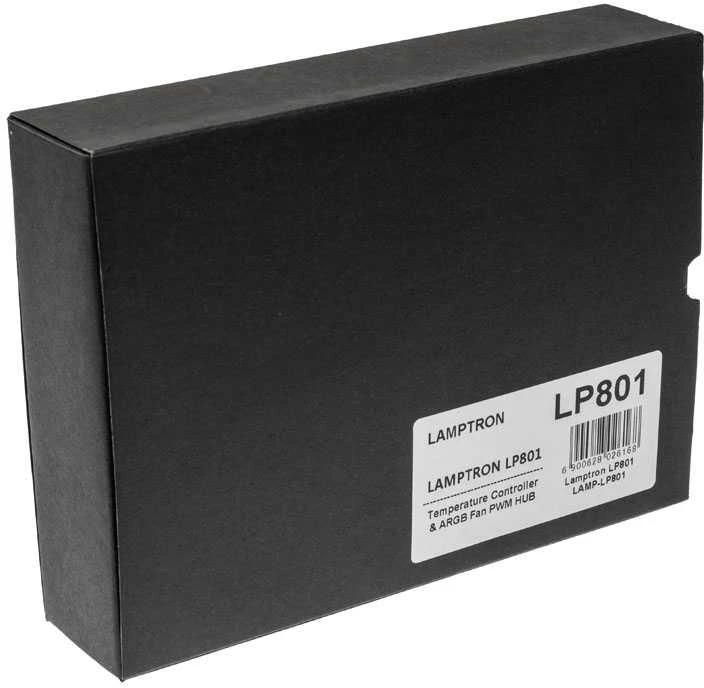 „Lamptron LP801“ ventiliatoriaus valdiklis su ekranu