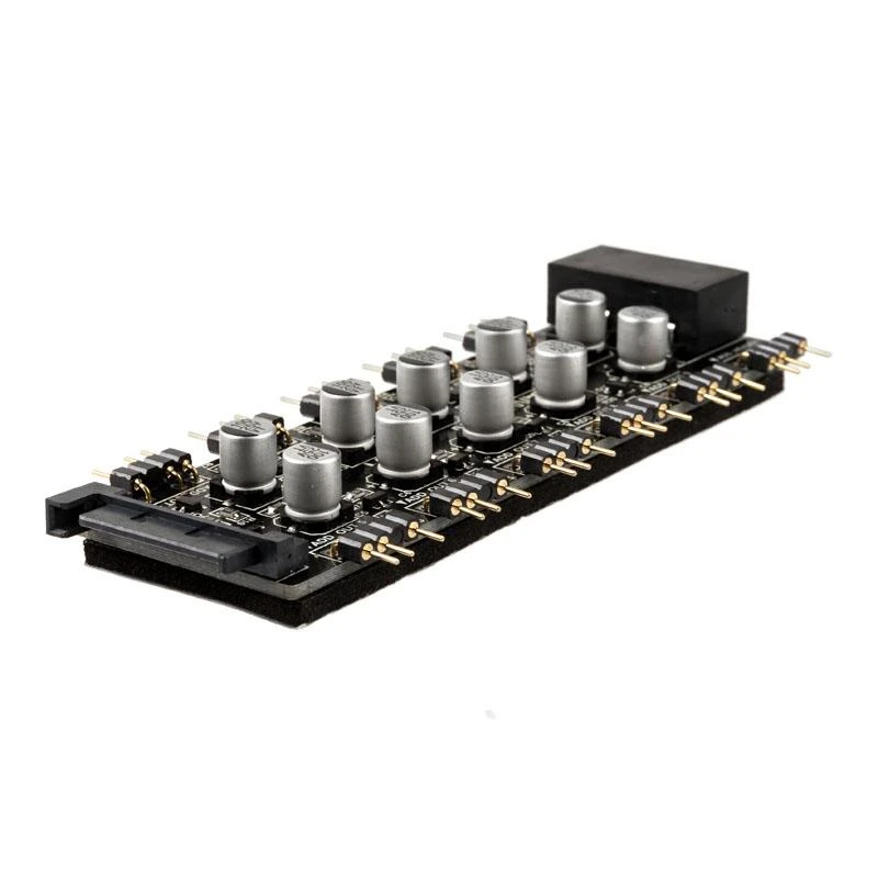 „Lamptron SP101 10x“ adresuojamas RGB šakotuvas „Aura“, „Fusion“ ir „Mystic“ sistemoms