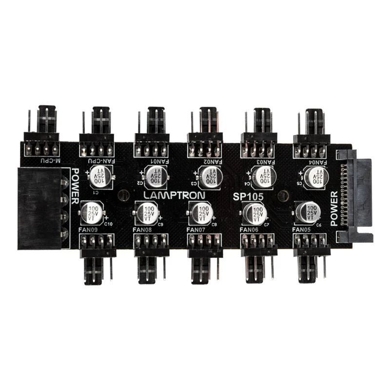 Lamptron SP105 – PWM ventiliatorių skirstytuvas