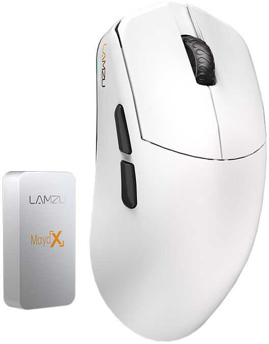 Lamzu MAYA X 8K Baltas (Balta) Belaidė Žaidimų Pelė