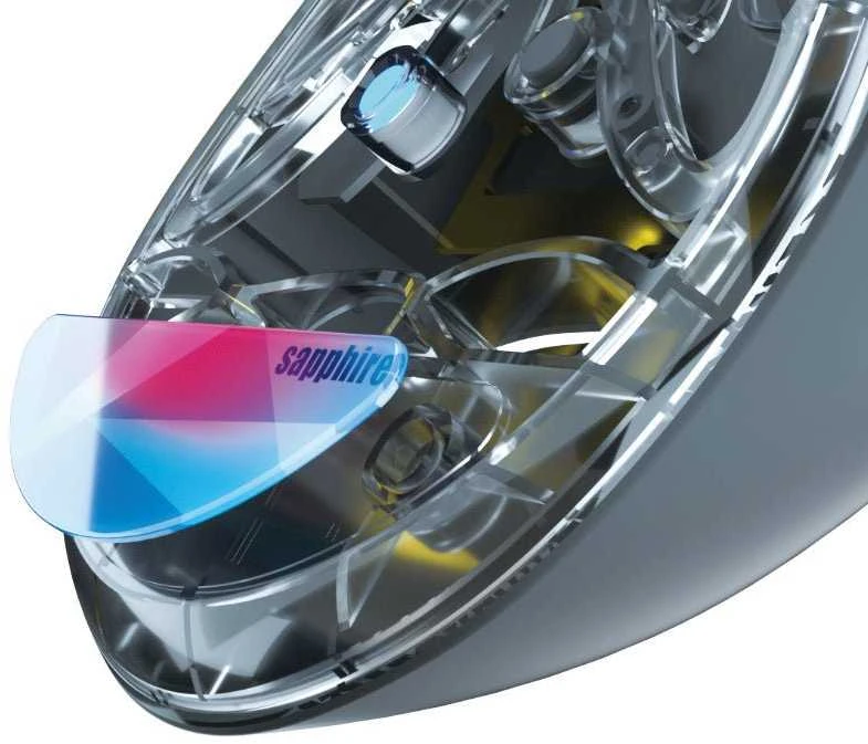 Pelė Lamzu Sapphire pačiūžos – Atlantis Mini Pro