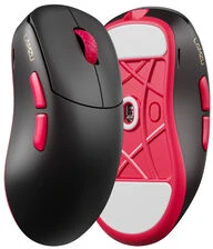 Lamzu Thorn kabellose V2 Gaming-Pelė, 8.000Hz - juodas/raudona