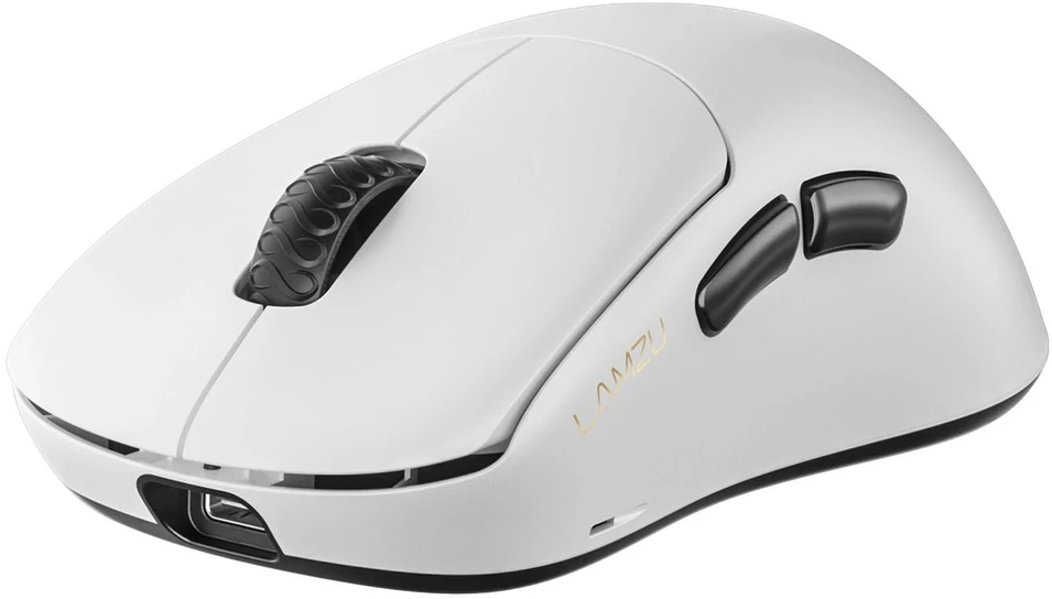 Lamzu Thorn Wireless V2 žaidimų pelė, 8,000Hz – balta