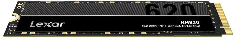 Kietasis diskas SSD Lexar NM620 2TB, skaitymo greitis 3300 MB/s, rašymo greitis 3000 MB/s