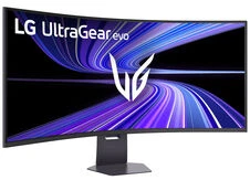 LG UltraGear evo G9 52G930B-B, 52 colių WUHD lenktas žaidimų monitorius, 240 Hz, VA panelė, „FreeSync Premium“