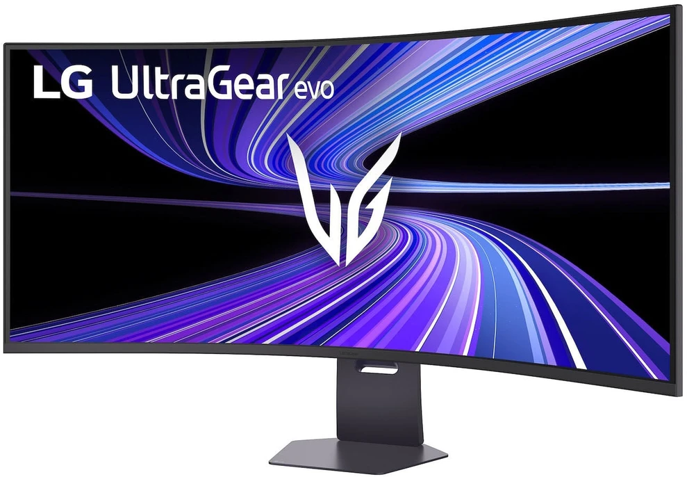 LG UltraGear evo G9 52G930B-B, 52 colių WUHD lenktas žaidimų monitorius, 240 Hz, VA panelė, „FreeSync Premium“