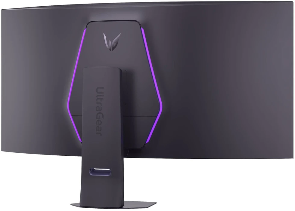 LG UltraGear evo G9 52G930B-B, 52 colių WUHD lenktas žaidimų monitorius, 240 Hz, VA panelė, „FreeSync Premium“