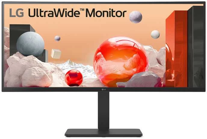 Monitorius LG | 34BA75QE-B | 34 " | IPS | 21:9 | 60 Hz | 5 ms | 3440 x 1440 pikselių | 300 cd/m² | HDMI jungtys quantity 2