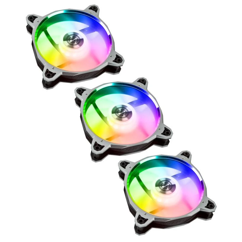 Lian Li BR120 kompiuterio aušintuvų komplektas su RGB apšvietimu