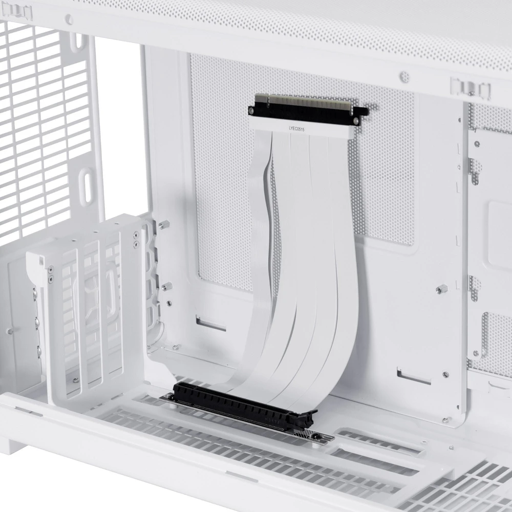 Vaizdo plokštė Lian Li DAN Cases A3-mATX Vertical GPU Kit – baltos spalvos