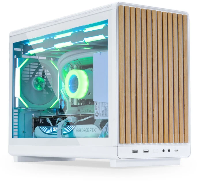 Lian Li LianLi A3-mATX baltas