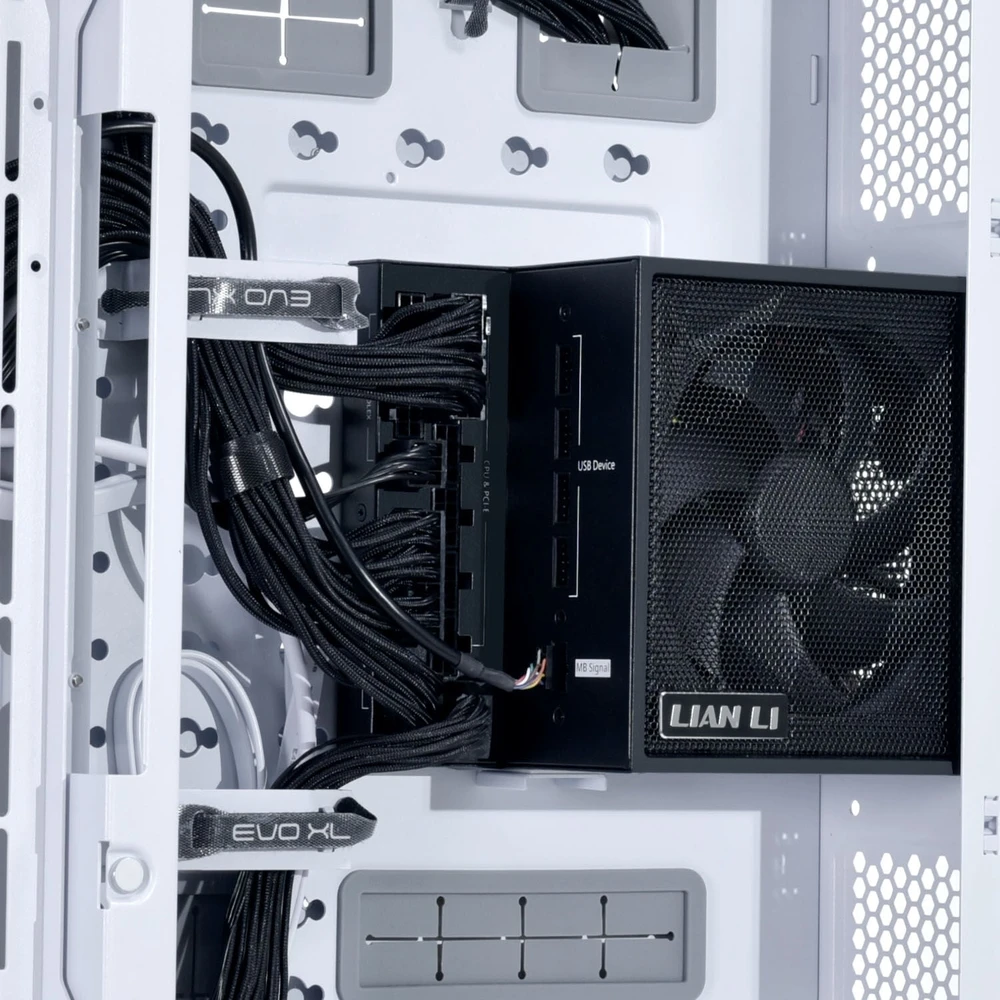 Lian Li EDGE EG0850 80 PLUS Platinum maitinimo šaltinis, PCIe 5.1, ATX 3.1 × 850, Juodas