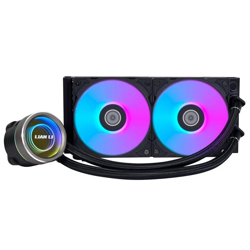 Lian Li GALAHAD II 240 skysto aušinimo sistema su RGB