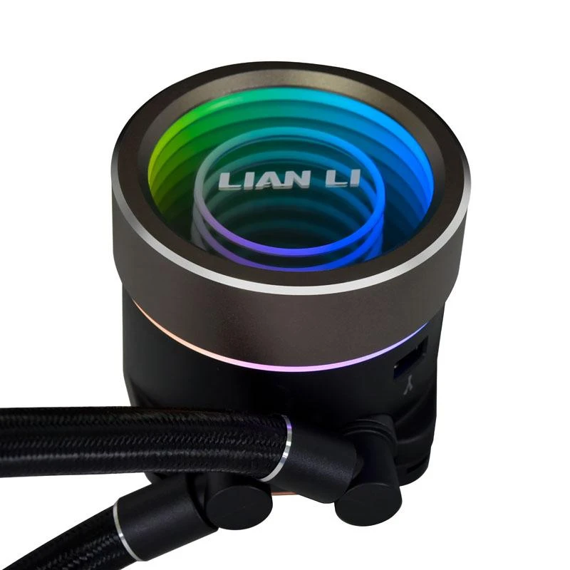 Lian Li GALAHAD II 240 Trinity AiO Vanduo Cooler, ARGB – juodos spalvos