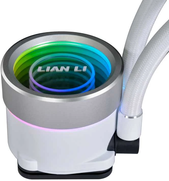Lian Li GALAHAD II 240 Trinity SL-INF, AiO Vanduo Cooler – baltos spalvos