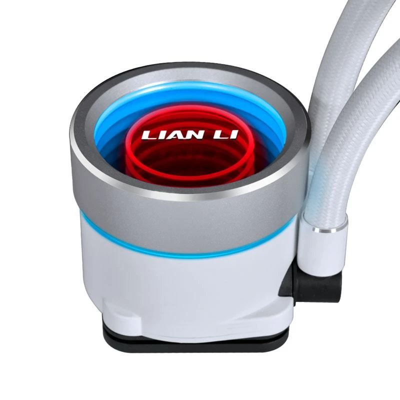 Lian Li GALAHAD II 240 Trinity SL-INF, AiO Vanduo Cooler – baltos spalvos