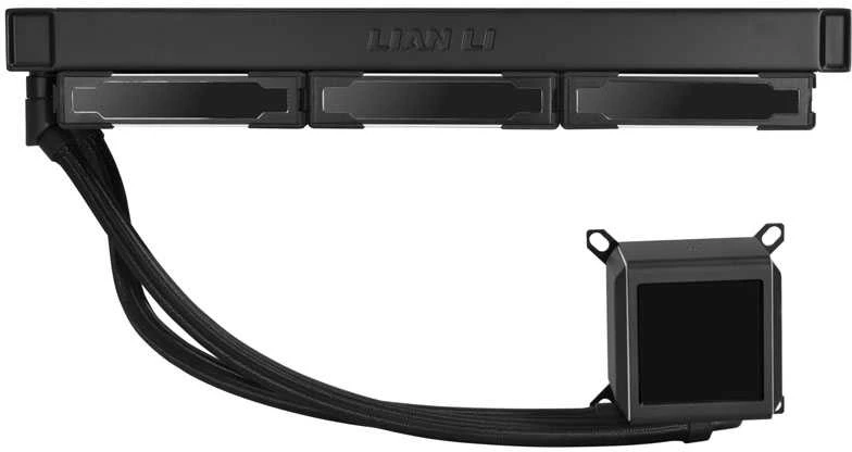 Lian Li Galahad II 360mm aušinimo blokas su LCD ekranu
