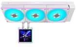 Lian Li HydroShift II LCD-S 360CL AiO Vanduo Cooling, RGB, LCD ekranas – 360 mm, baltas