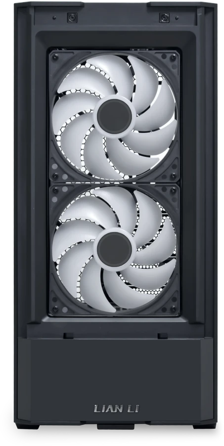 Lian Li LANCOOL 207 PC kompiuterio korpusas, Midi-Tower, ATX, Tempered Glass – juodos spalvos