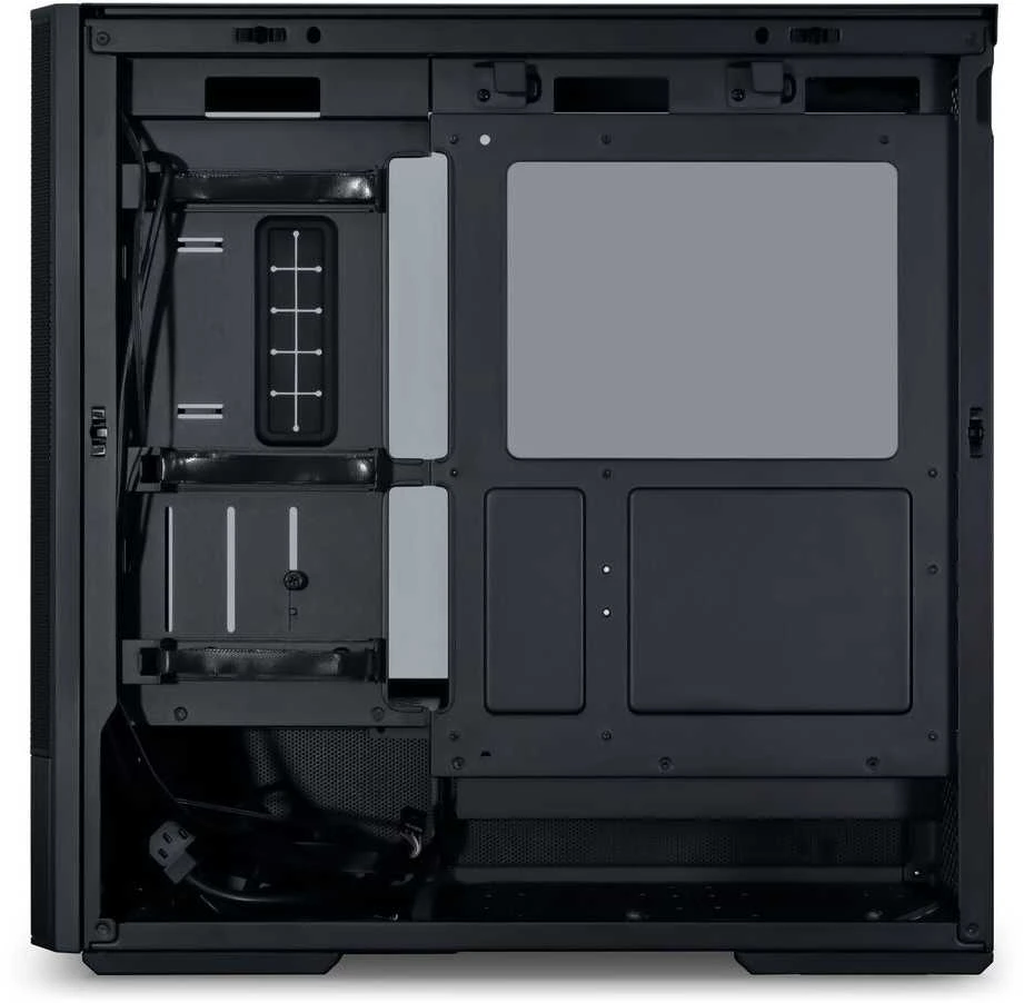 Lian Li LANCOOL 207 Digital PC-kompiuterio korpusas, Midi-Tower, ATX, Tempered Glass – juodos spalvos