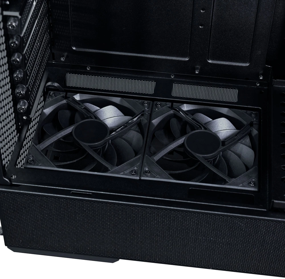 Lian Li LANCOOL 207 Digital PC-kompiuterio korpusas, Midi-Tower, ATX, Tempered Glass – juodos spalvos