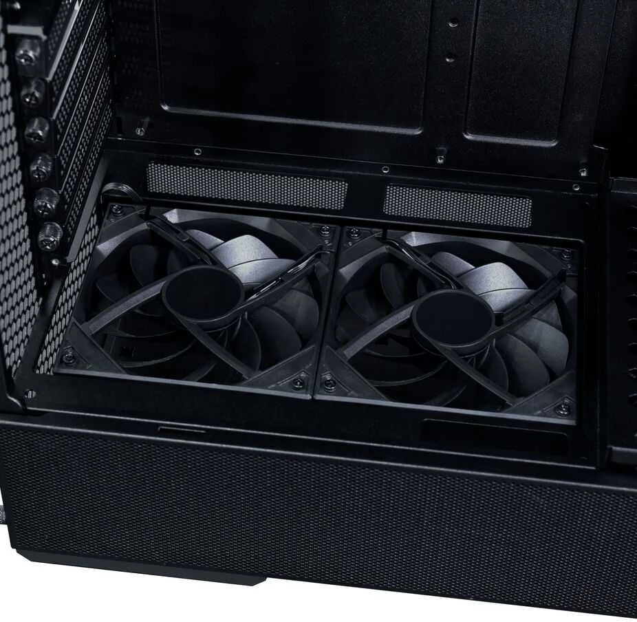 Lian Li LANCOOL 207 Digital PC-kompiuterio korpusas, Midi-Tower, ATX, Tempered Glass – juodos spalvos