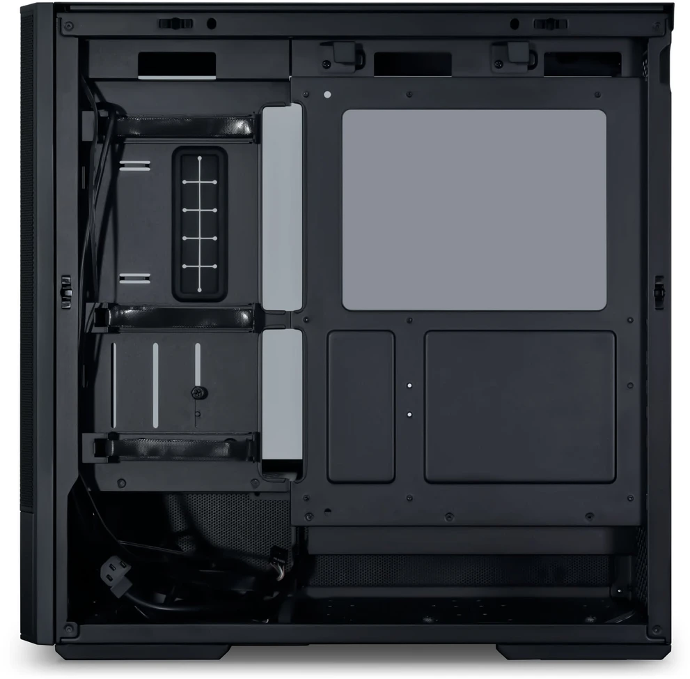 Lian Li LANCOOL 207 Digital PC-kompiuterio korpusas, Midi-Tower, ATX, Tempered Glass – juodos spalvos