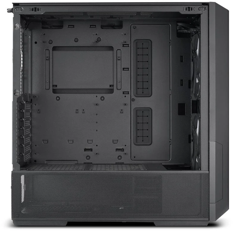 Lian Li LANCOOL 216 kompiuterio korpuso rinkinys + HYDROSHIFT II LCD-C 360TL AiO - juodas