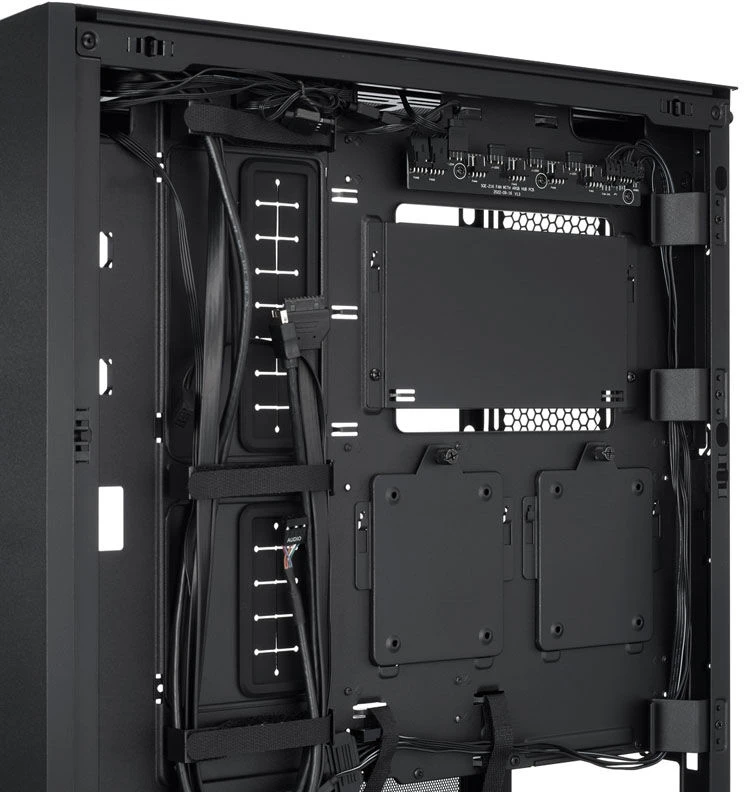 Lian Li LANCOOL 216 kompiuterio korpuso rinkinys + HYDROSHIFT II LCD-S 360TL AiO + – juodas