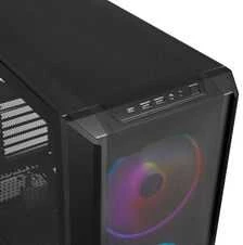 Lian Li LANCOOL 216 PC-Gehäuse Bundle + HYDROSHIFT II LCD-C 360TL AiO - juodas