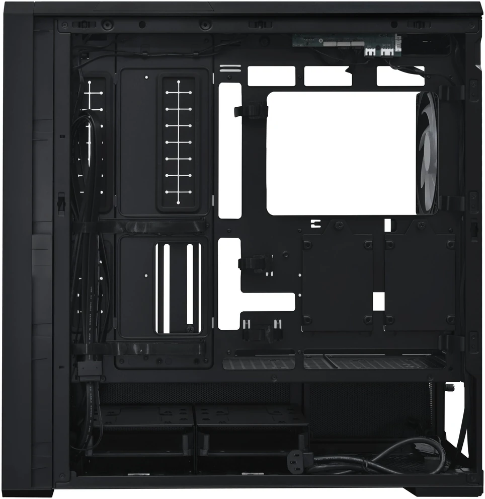 Lian Li LANCOOL 217 INF PC Case Bundle + 3x UNI FAN SL-INF 120 Reverse Blade Fans - Juodas