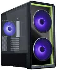 Lian Li LANCOOL 217 INF PC-Gehäuse Bundle + HydroShift II LCD-S 360TL AIO + 3x UNI FAN SL-INF 120 Reverse Blade Lüfter - juodas