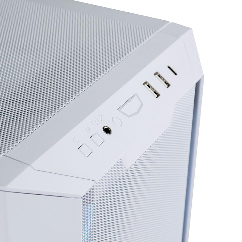Lian Li LANCOOL III E-ATX korpusas, midi tower, RGB - baltas
