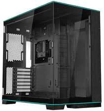 Lian Li O11 Dynamic EVO RGB korpusas, Midi-Tower, ARGB, grūdintas stiklas + 6 UNI FAN SL-INF atvirkštinių menčių ventiliatoriai - juodas