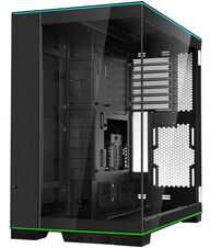 Lian Li O11 Dynamic EVO RGB kompiuterio korpusas + HydroShift II LCD-S 360TL AiO - juodas