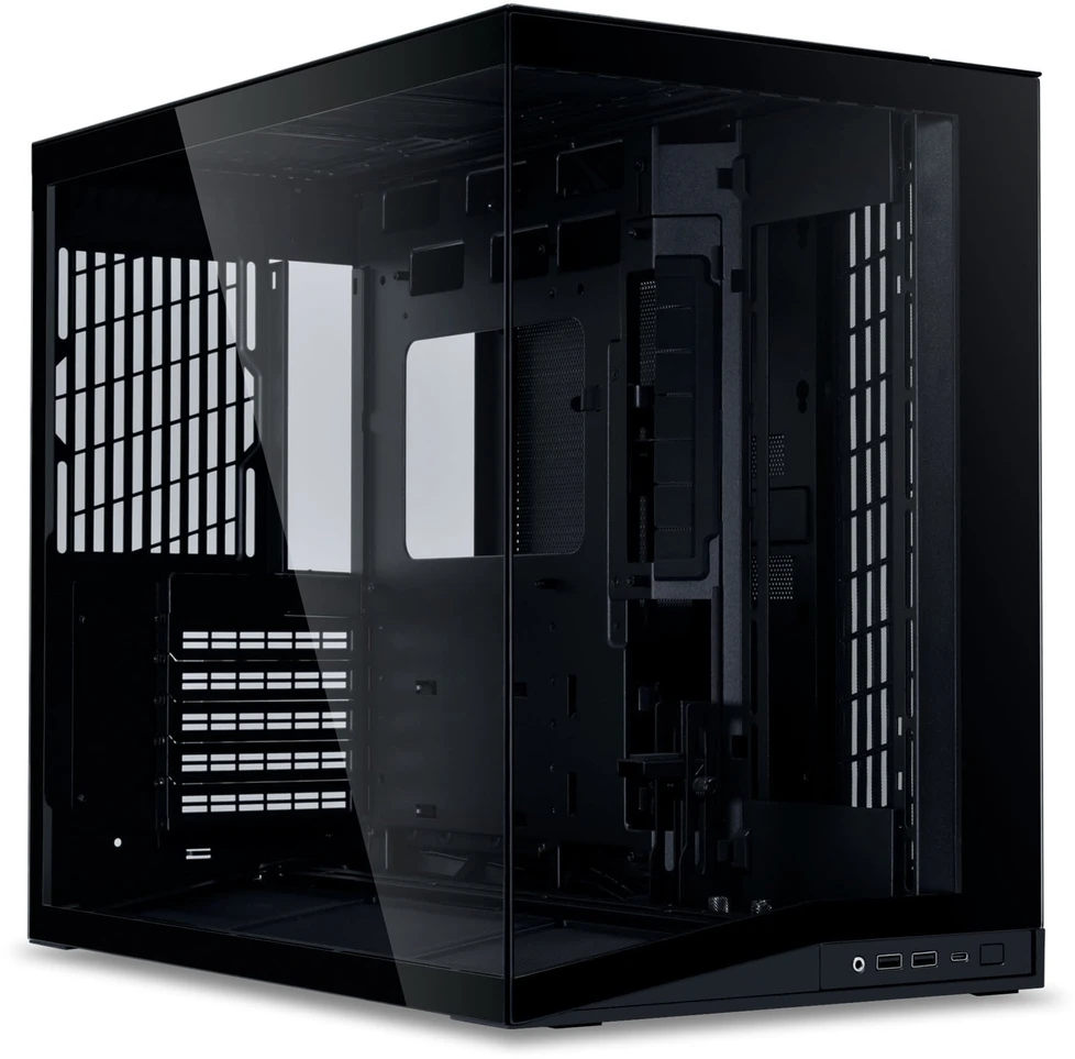 Lian Li O11 Dynamic Mini V2 "Total Flow" UNI FAN SL INF Edition - juodas (Incl. Controller)
