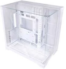 Lian Li O11 Vision Compact - baltas + 3x UNI FAN SL-INF 120 ARGB atvirkštinių menčių PWM ventiliatoriai - 120 mm (įskaitant valdiklį)